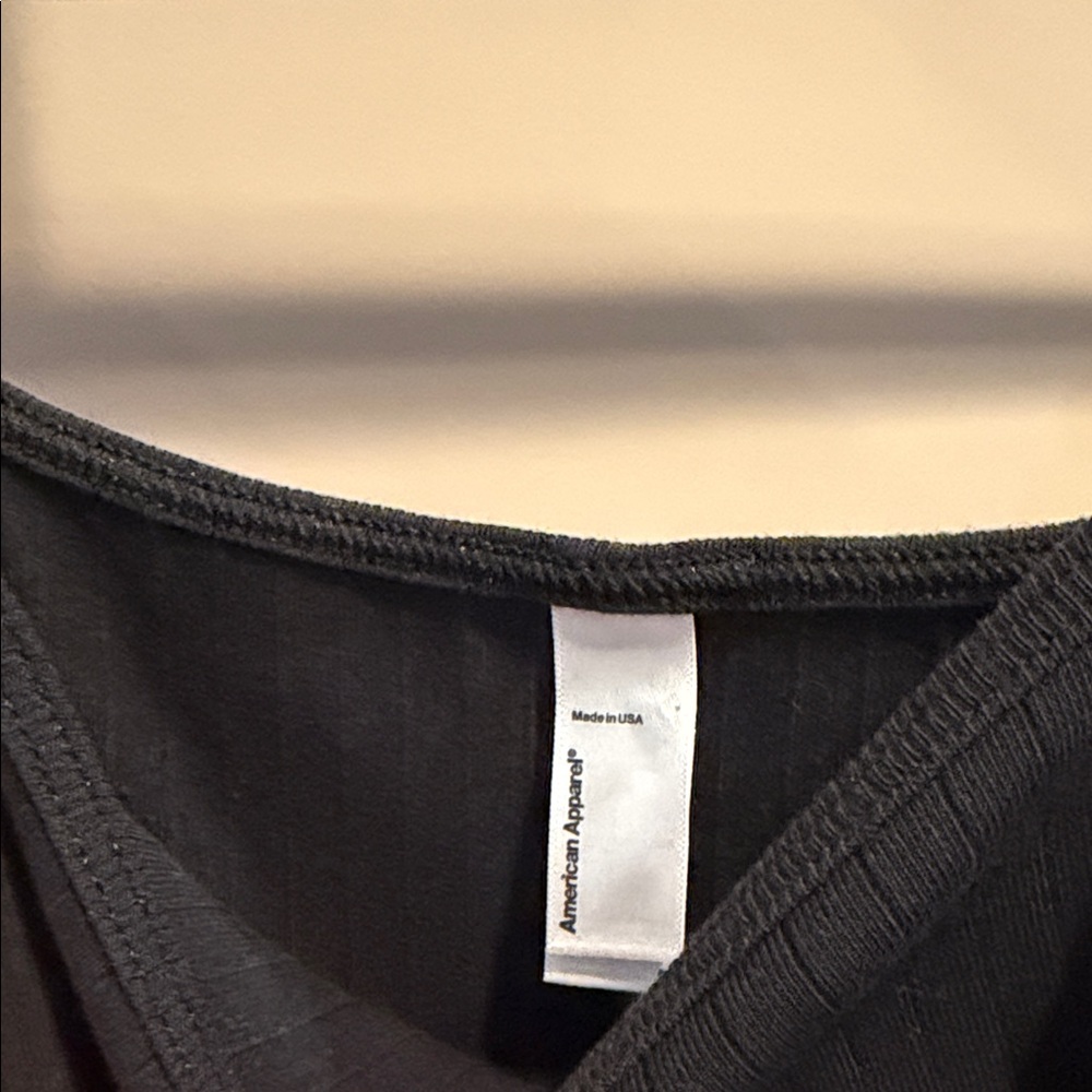 Black Ribbed Dress - Picture 4 of 4